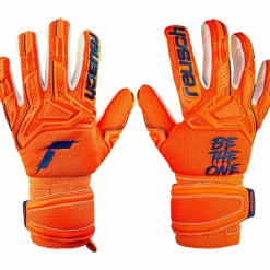 Reusch Handschuhe|Handschuhe<· Attrakt Freegel Silver Jr shocking orange