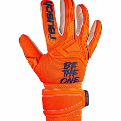 Reusch Handschuhe|Handschuhe<· Attrakt Freegel Silver Jr shocking orange
