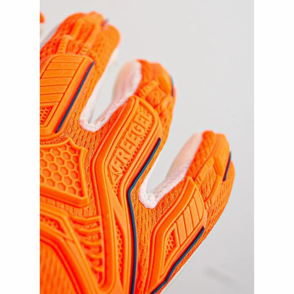 Reusch Handschuhe|Handschuhe<· Attrakt Freegel Silver Jr shocking orange