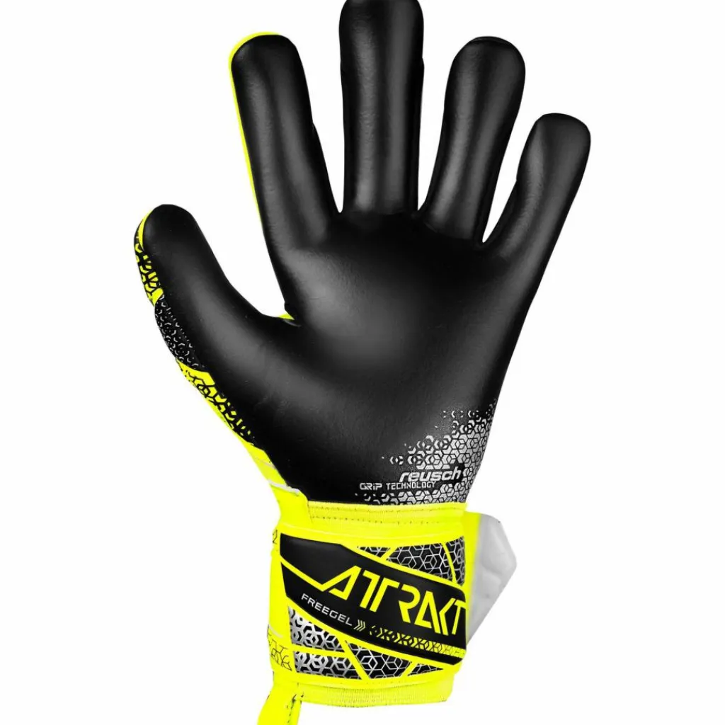 Reusch Handschuhe|Handschuhe<· Attrakt Freegel Silver 2025 safe yell/silver/black