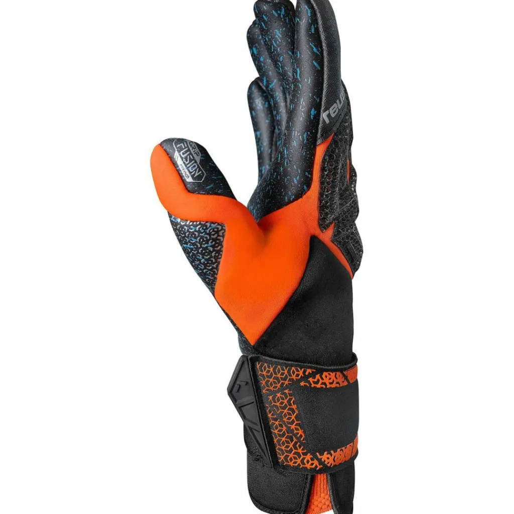Reusch Handschuhe|Handschuhe<· Attrakt Fusion Carbon® 3D 7784 black / shocking orange /