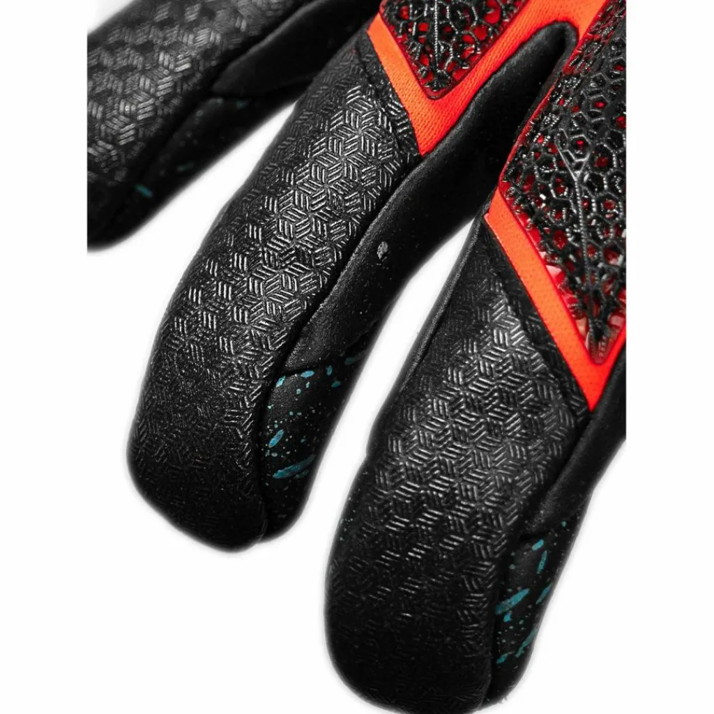 Reusch Handschuhe|Handschuhe<· Attrakt Fusion Carbon® 3D 7784 black / shocking orange /