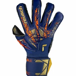 Reusch Handschuhe|Handschuhe<· Attrakt Gold X Evolution 4411 premium blue/gold/black