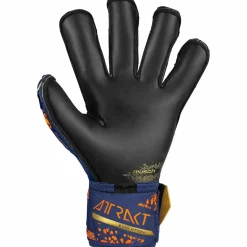 Reusch Handschuhe|Handschuhe<· Attrakt Gold X Evolution 4411 premium blue/gold/black