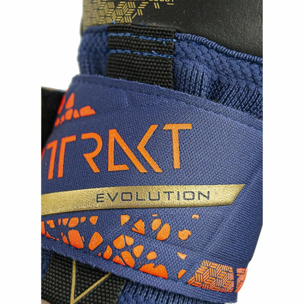 Reusch Handschuhe|Handschuhe<· Attrakt Gold X Evolution 4411 premium blue/gold/black