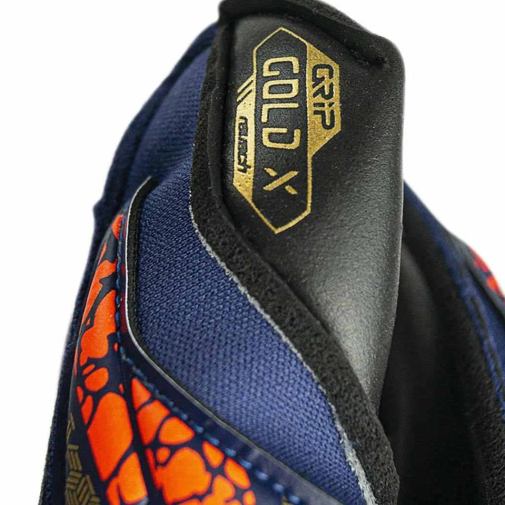 Reusch Handschuhe|Handschuhe<· Attrakt Gold X Evolution 4411 premium blue/gold/black