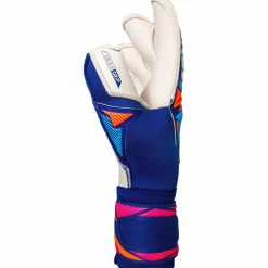 Reusch Fußball|Handschuhe<· Attrakt Gold X Evolution 4126 sharp blu/wht/shock orng