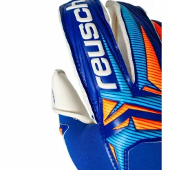 Reusch Fußball|Handschuhe<· Attrakt Gold X Evolution 4126 sharp blu/wht/shock orng