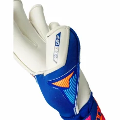 Reusch Fußball|Handschuhe<· Attrakt Gold X Evolution 4126 sharp blu/wht/shock orng