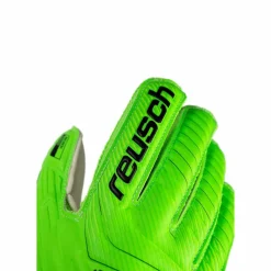 Reusch Handschuhe<· Attrakt Grip Finger Junior 5007 green gecko