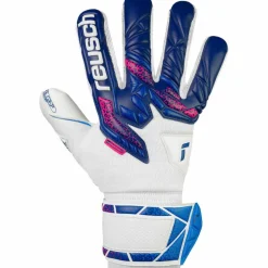 Reusch Handschuhe|Handschuhe<· Attrakt RE:GRIP NC blue-pink-white
