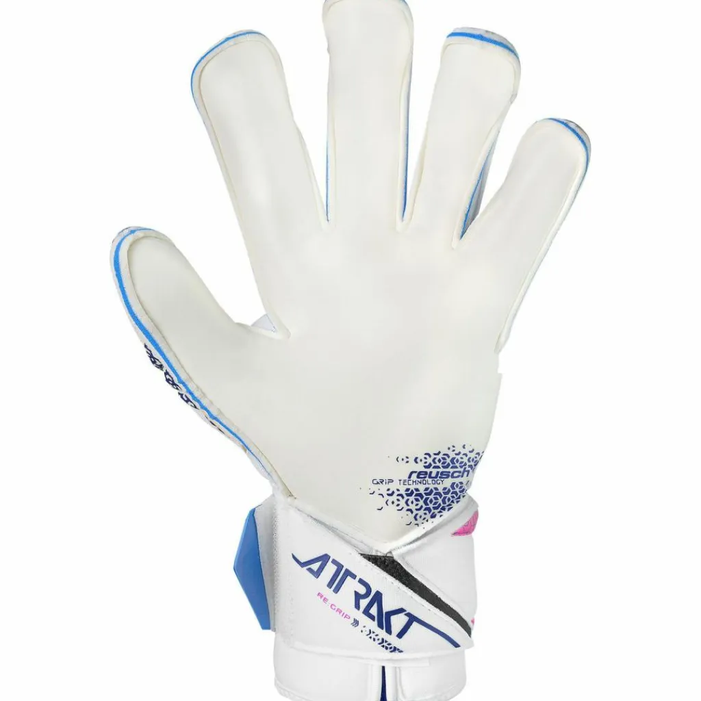 Reusch Handschuhe|Handschuhe<· Attrakt RE:GRIP Evolution 4310 blue / pink / white