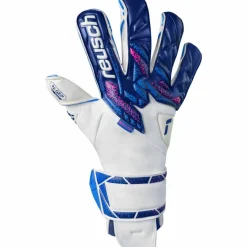 Reusch Handschuhe|Handschuhe<· Attrakt RE:GRIP Evolution 4310 blue / pink / white