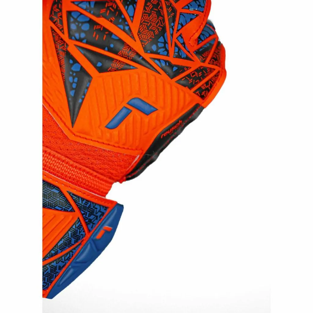 Reusch Handschuhe|Handschuhe<· Attrakt Silver Junior 2211 hyper orng/elec blue/blck