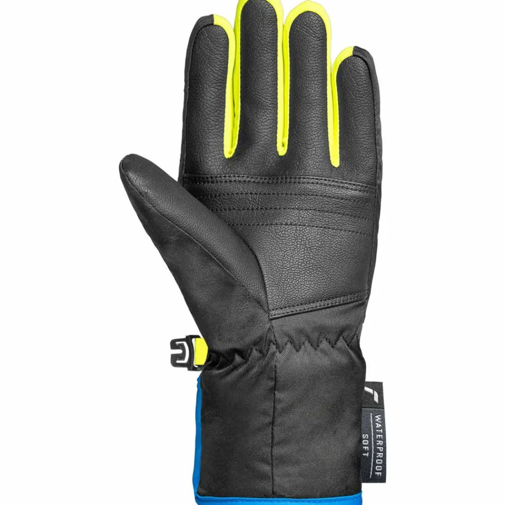 Reusch Snowboarding|Handschuhe<· Dan R-TEX® XT Junior 7002 blck/bril blu/safety yell