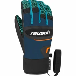 Reusch Snowboarding|Skihandschuhe<· Dragon R-TEX® XT 4425 dress blue/orange popsicl