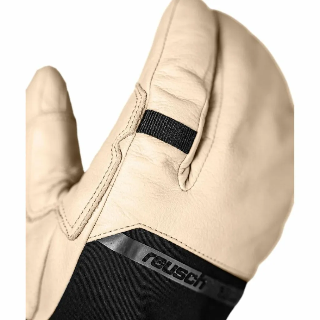 Reusch Skihandschuhe|Snowboarding<· Duality R-WOOL Lobster 9002 tan / black