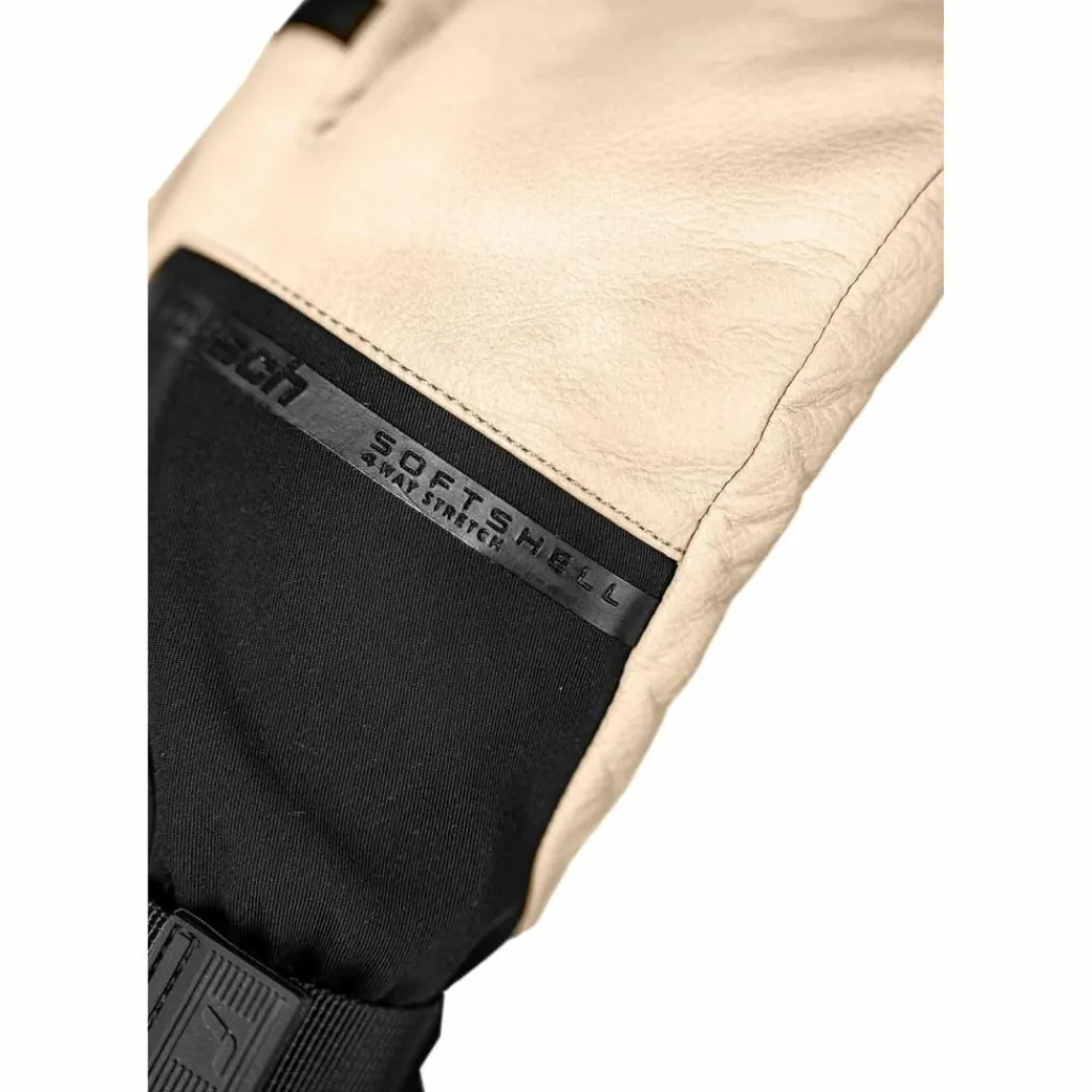 Reusch Skihandschuhe|Snowboarding<· Duality R-WOOL Lobster 9002 tan / black