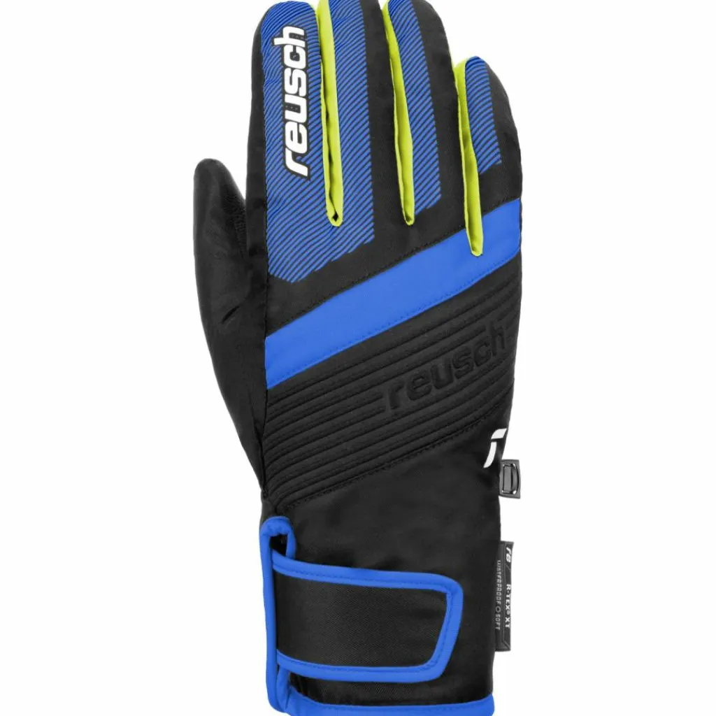 Reusch Snowboarding|Handschuhe<· Duke R-TEX XT Junior 7002 blck/bril blu/safety yell