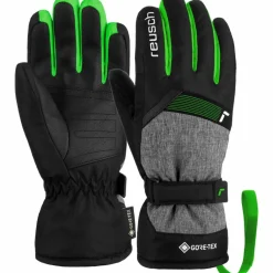 Reusch Snowboarding|Handschuhe<· Flash GORE-TEX Junior 7679 blck/blck mel/neon green