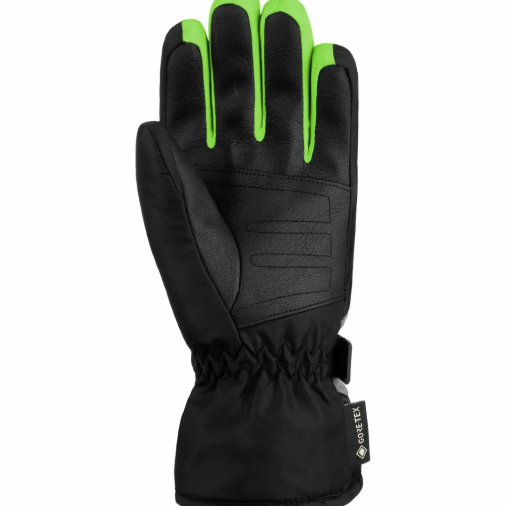 Reusch Snowboarding|Handschuhe<· Flash GORE-TEX Junior 7679 blck/blck mel/neon green