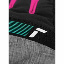 Reusch Skihandschuhe|Ski<· Flash GORE-TEX Junior 7771 blck/blck melang/pink glo