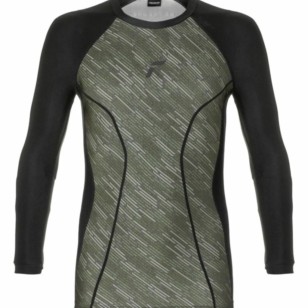 Reusch Trikots|Trikots<· Padded Eco Undershirt 7050 black / desert green