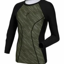 Reusch Trikots|Trikots<· Padded Eco Undershirt 7050 black / desert green