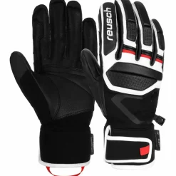 Reusch Skihandschuhe|Snowboarding<· Pro RC 7745 black/white/fire red