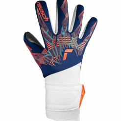 Reusch Handschuhe|Handschuhe<· Pure Contact Silver Junior 4848 premi blu/electr oran/blc