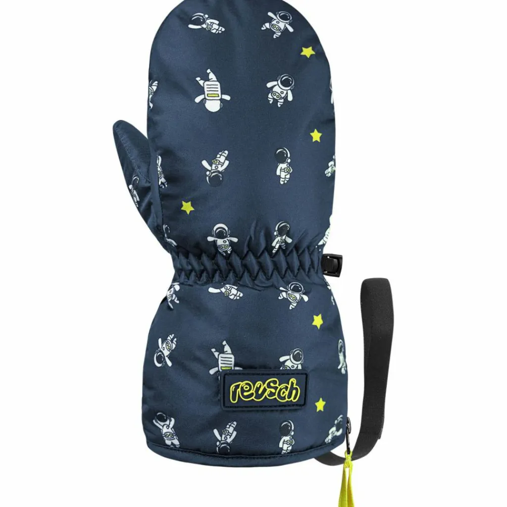 Reusch Skihandschuhe|Snowboarding<· Sleepover Mitten 4923 dress blu/astronauts