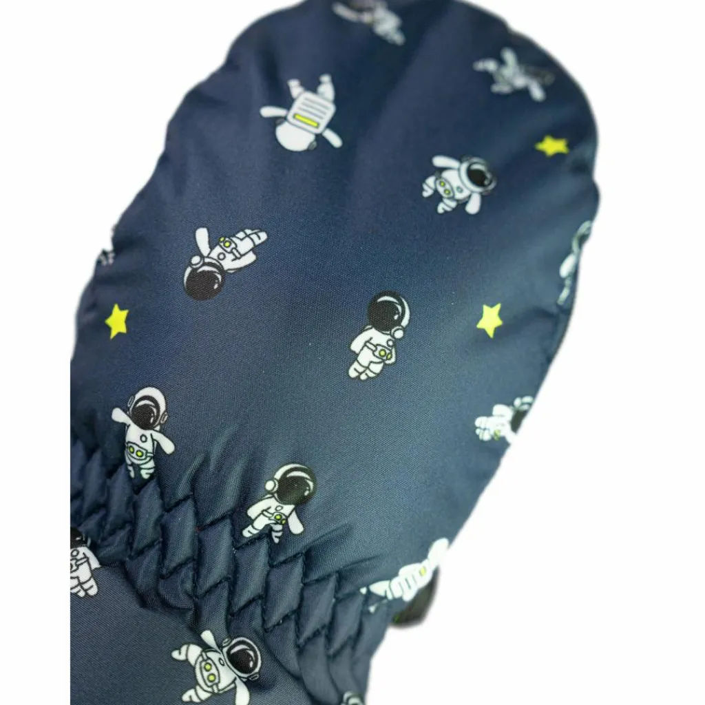 Reusch Skihandschuhe|Snowboarding<· Sleepover Mitten 4923 dress blu/astronauts