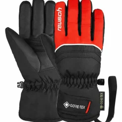 Reusch Snowboarding|Skihandschuhe<· Teddy GORE-TEX 7705 black/fire red