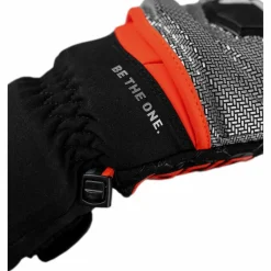 Reusch Skihandschuhe|Snowboarding<· Worldcup Warrior Mitten 7588 blck/silver/fluo red