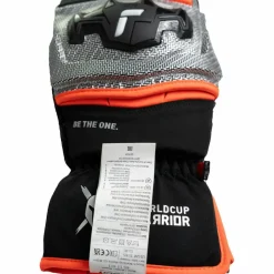 Reusch Skihandschuhe|Snowboarding<· Worldcup Warrior Mitten 7588 blck/silver/fluo red