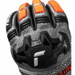 Reusch Skihandschuhe|Snowboarding<· Worldcup Warrior SC 7588 blck/silver/fluo red
