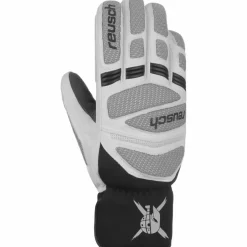 Reusch Snowboarding|Handschuhe<· Worldcup Warrior DG 1030 white / glacier grey