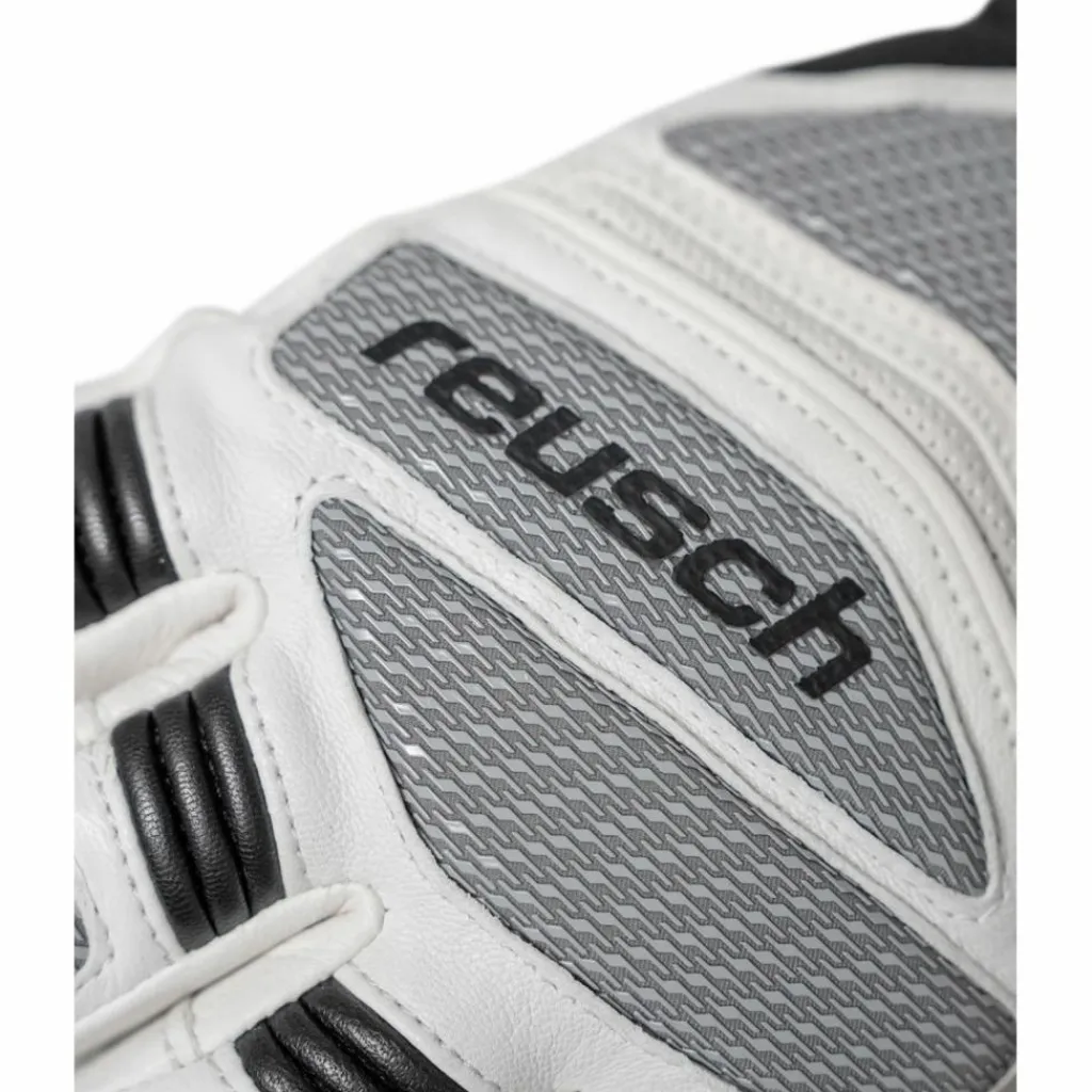 Reusch Snowboarding|Handschuhe<· Worldcup Warrior DG 1030 white / glacier grey