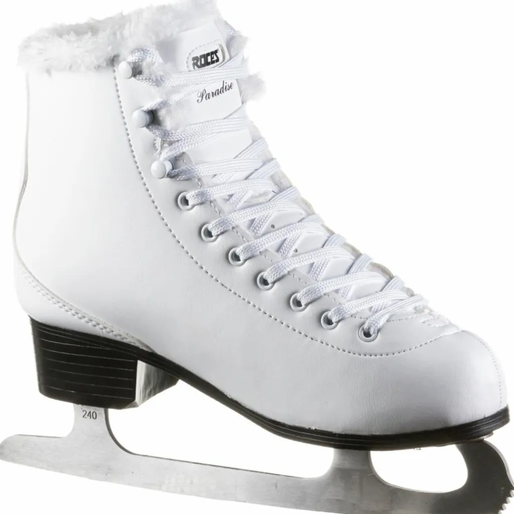 ROCES Eislaufen<· PARADISE ECO-FUR white