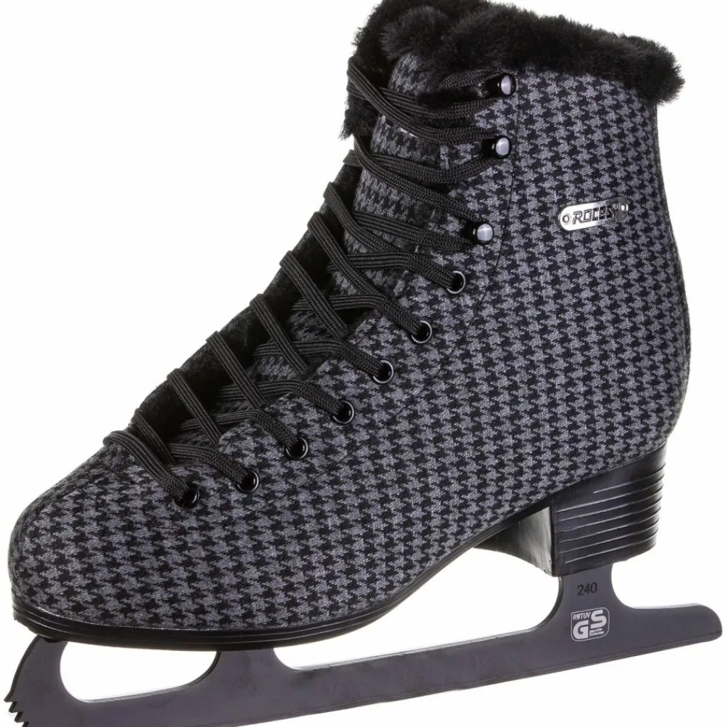 ROCES Eislaufen<· PIED DE POUL grey-black