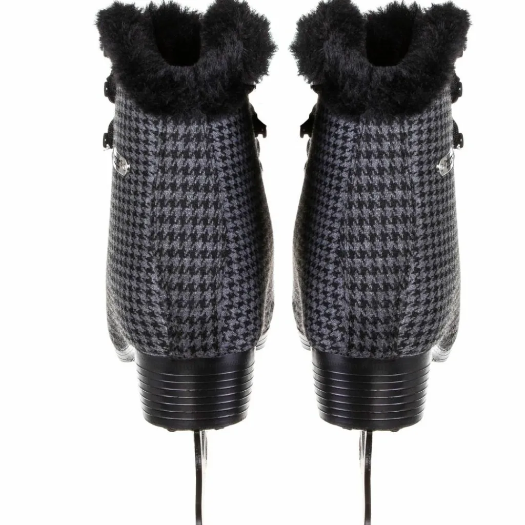 ROCES Eislaufen<· PIED DE POUL grey-black