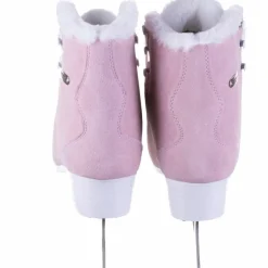 ROCES Eislaufen<· SUEDE ECO-FUR pink-white