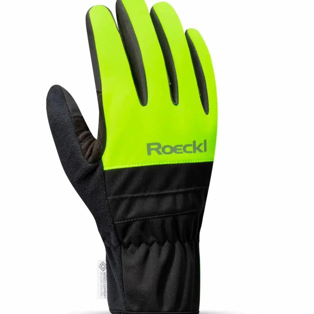 Roeckl Fahrradhandschuhe<· Raiano 2 fluo yellow