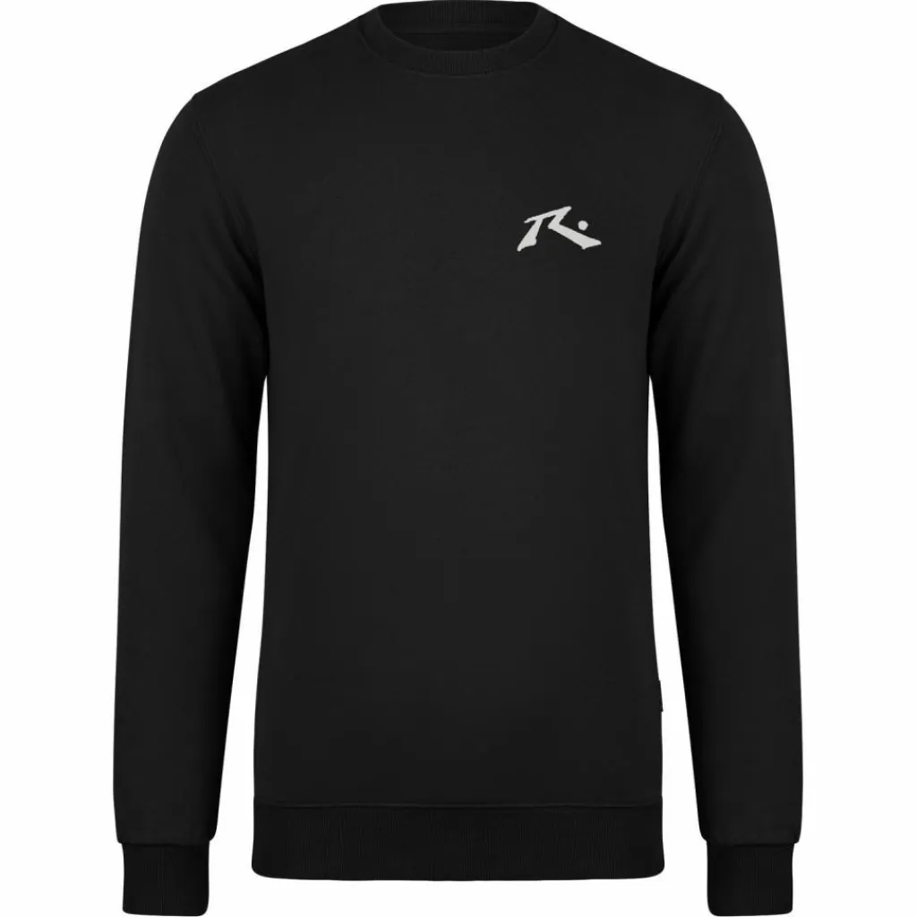 RUSTY Pullover & Sweats<· ONE HIT WONDER CREW FLEECE Black