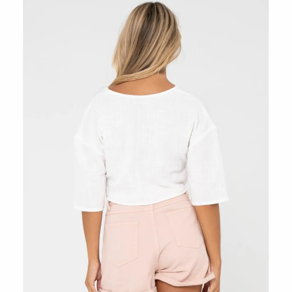 Hot · SOMEWHERE TWISTED REVERSIBLE TOP Damen Tops & Tanks