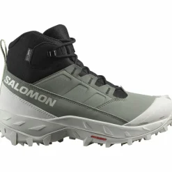 Salomon Winterschuhe|Boots & Stiefel<· CROSSTRAK WP agave green-black-canary green
