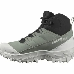 Salomon Winterschuhe|Boots & Stiefel<· CROSSTRAK WP agave green-black-canary green