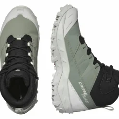 Salomon Winterschuhe|Boots & Stiefel<· CROSSTRAK WP agave green-black-canary green