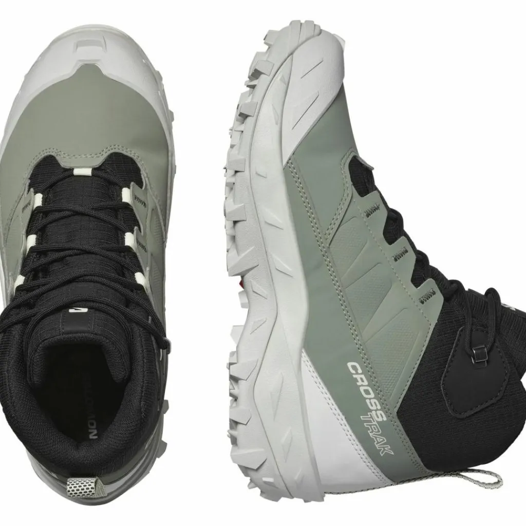 Salomon Winterschuhe|Boots & Stiefel<· CROSSTRAK WP agave green-black-canary green