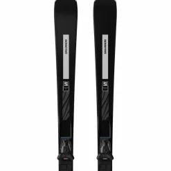 Salomon Ski|Ski<· E S/MAX W X7 Ti + M10 GW L80 24/25 grey-white-black